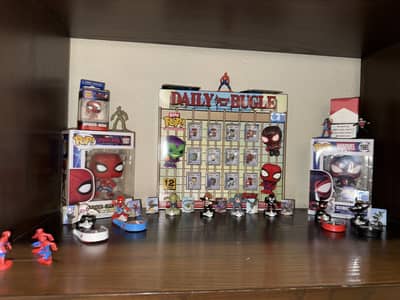 Spider-Man complete collectible collection. Kinder joy complete