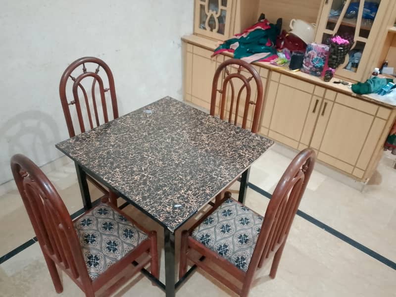 dining table & 5 seater sofa 0
