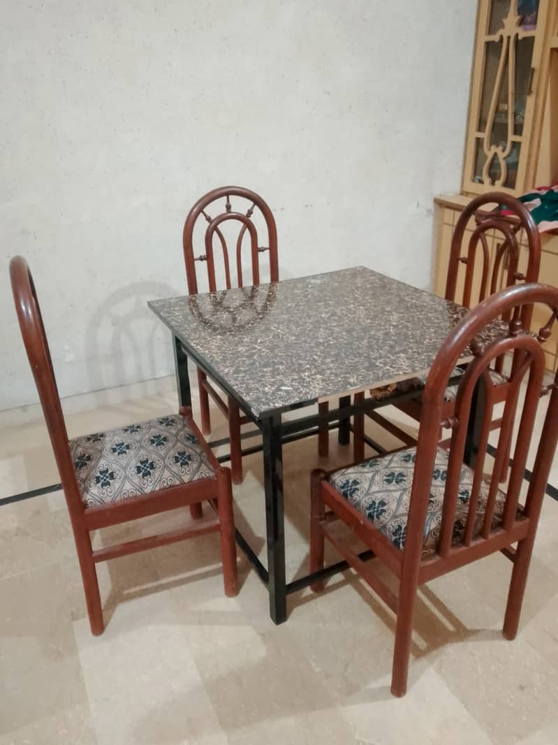 dining table & 5 seater sofa 5