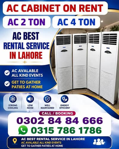 AC Rent / Ac Cabinet Rent / Ac Chiller Rent / Ac / Rental Ac Service