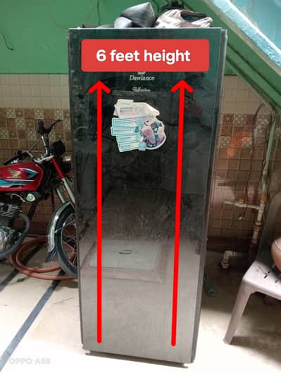 1 door big size freezer good condition