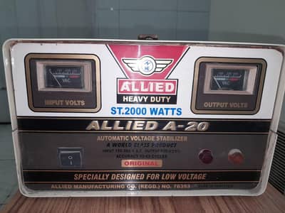 Allied Voltage Stabilizer Like New 03004331882 for Freezer, Fridge