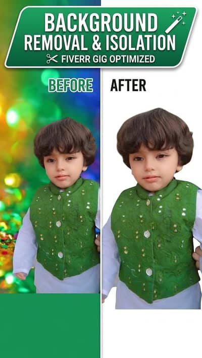 Professional Photo Background Removal Service - Only Rs 50
