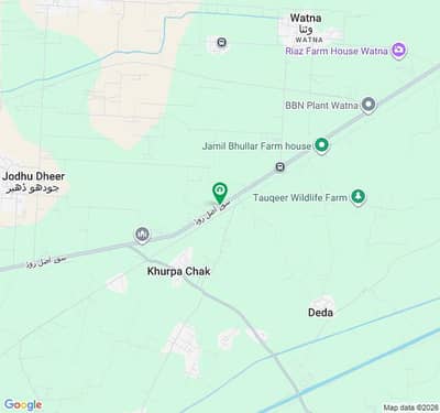 28 KANAL CORNER LAND FOR SALE MAIN SUE-E-ASAL ROAD