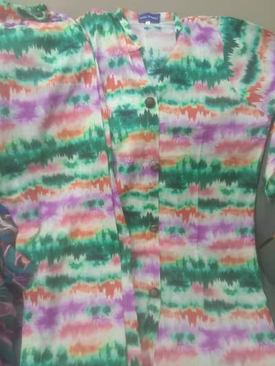 Sana Safinaz Lawn 2pc Suit – Teal Abstract Print (New)