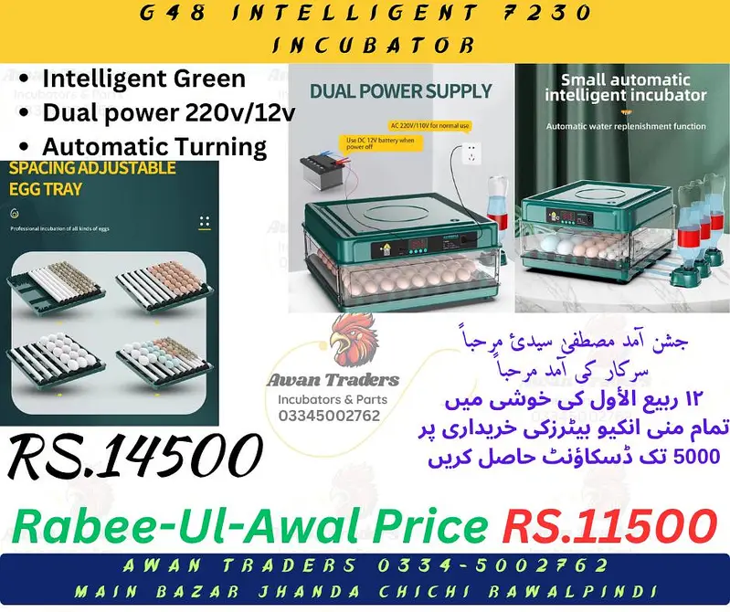 Rabee-ul-Awal discount upto Rs 5000 on incubators — photo 3