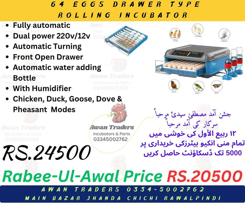 Rabee-ul-Awal discount upto Rs 5000 on incubators — photo 5