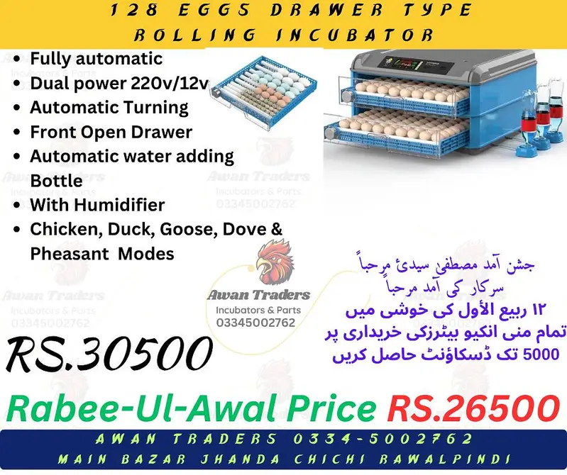 Rabee-ul-Awal discount upto Rs 5000 on incubators — photo 7