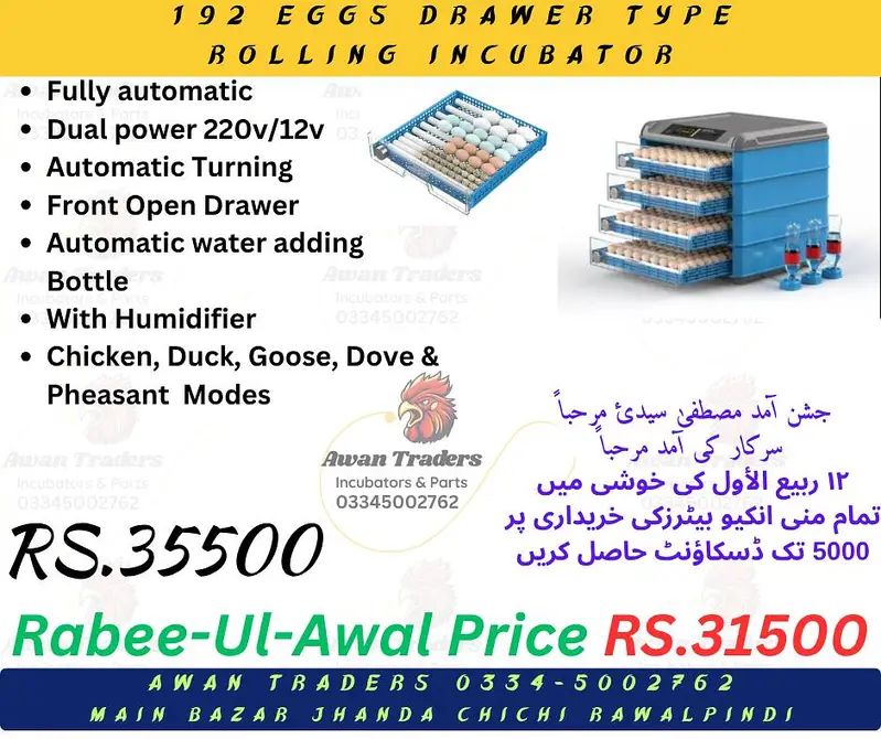 Rabee-ul-Awal discount upto Rs 5000 on incubators — photo 8