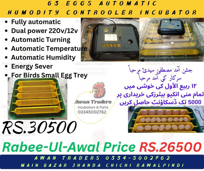 Rabee-ul-Awal discount upto Rs 5000 on incubators — photo 11