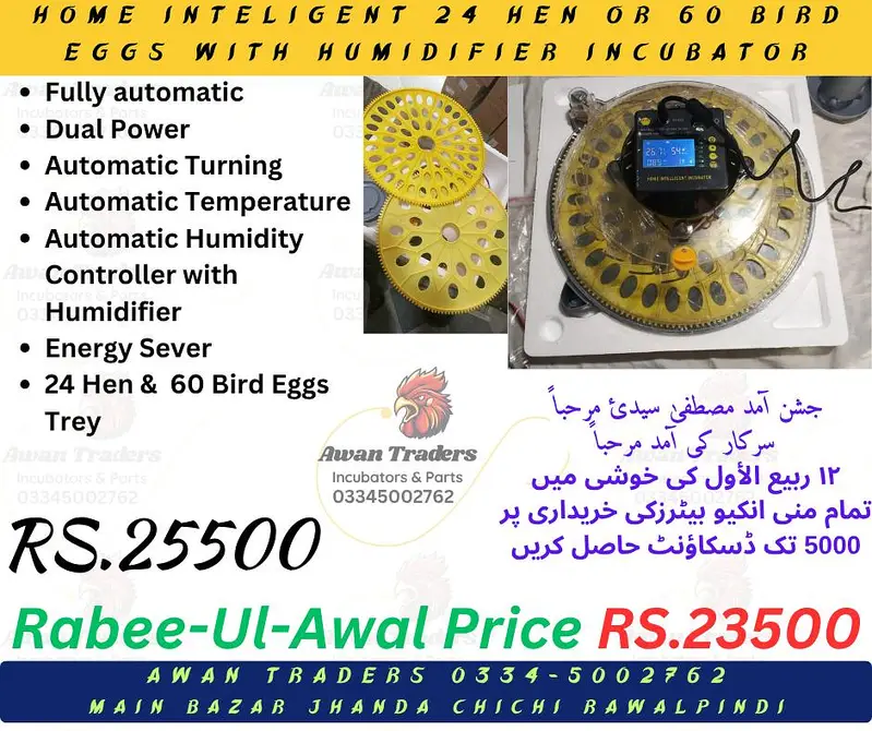 Rabee-ul-Awal discount upto Rs 5000 on incubators — photo 12