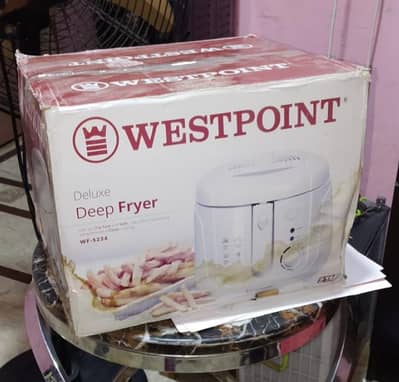 Westpoint Deluxe Deep Fryer WF-5234 – Excellent Condition