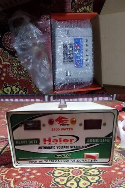 haier stabilizer and smart battery charger