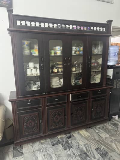 Showcase for Crockery and other kitchen items