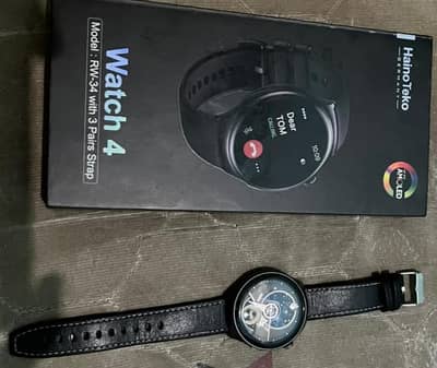 HainoTeko RW 34 Smart Watch - Complete Package