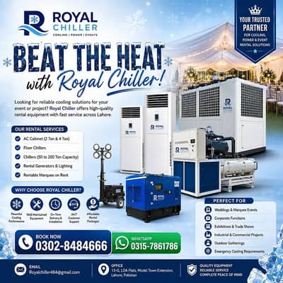 AC Rent / Ac Cabinet Rent / Ac Chiller Rent / Ac / Rental Ac Service