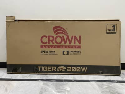 CROWN SOLAR PANEL BRAND NEW BOX PACK