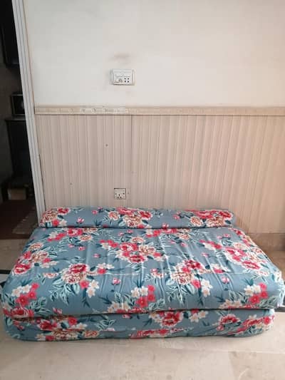 Foldable Sofa. Can be converted to bed and sofa both.