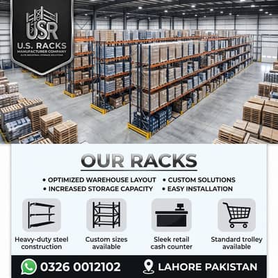 Steel Racks - Warehouse Racks - File Storage Racks - Iron Rack - Rack