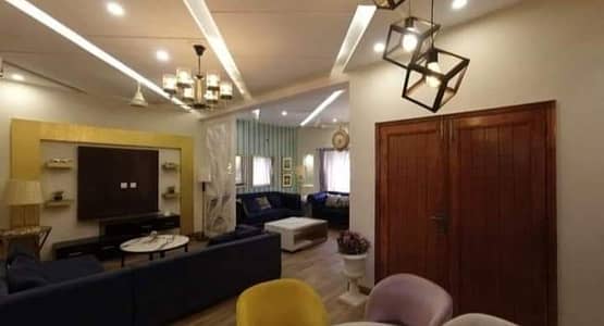 Vip 5 Marla Ultra Luxury Furnished House Available For Rent In Bahria Town Lahore