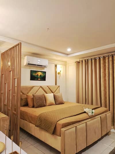 Vip Studio Ultra Luxury Furnished Apartment Available For Rent In Bahria Town Lahore