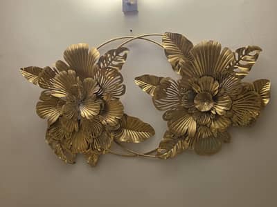 golden flower frame