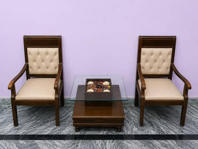 Dining Table with 2 Chairs