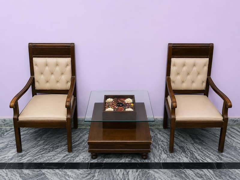 Dining Table with 2 Chairs 0