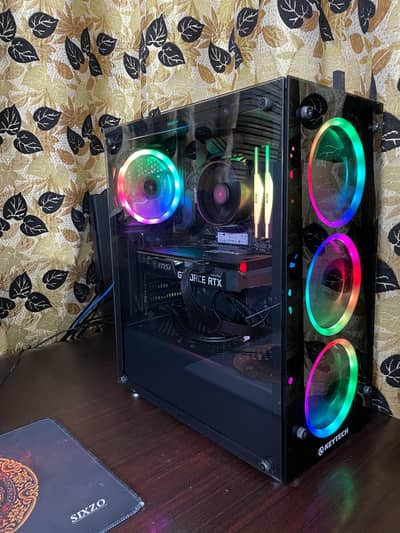 RTX 3050 8GB Gaming PC + ASUS 144Hz Monitor | Ryzen 5 5500 | 16GB RAM