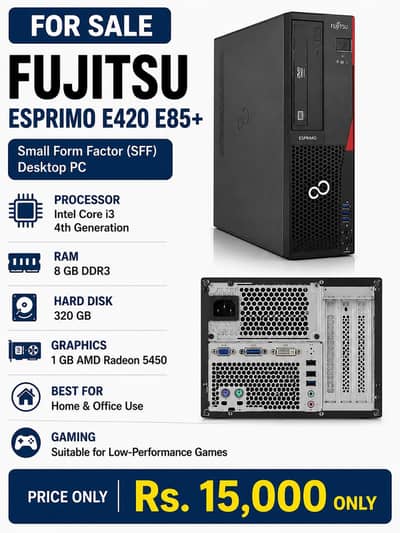 FUJITSU ESPRIMO E420 E85+
