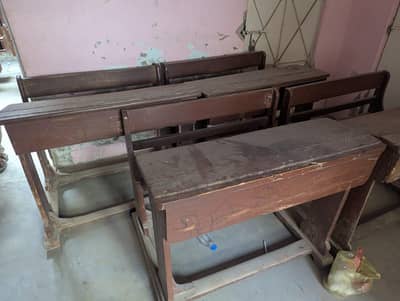 Wooden Desk For Students