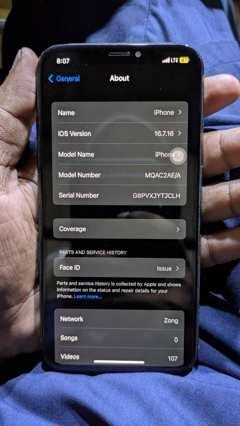 iphone X 6