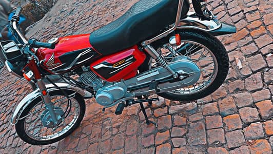 Honda 125 2024 Red