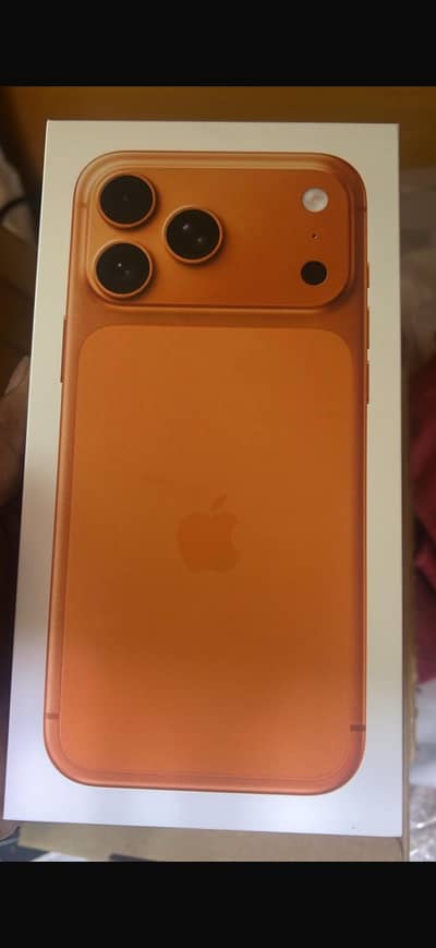 Iphone 17 pro max jv box pack lla 256gb cosmic orange