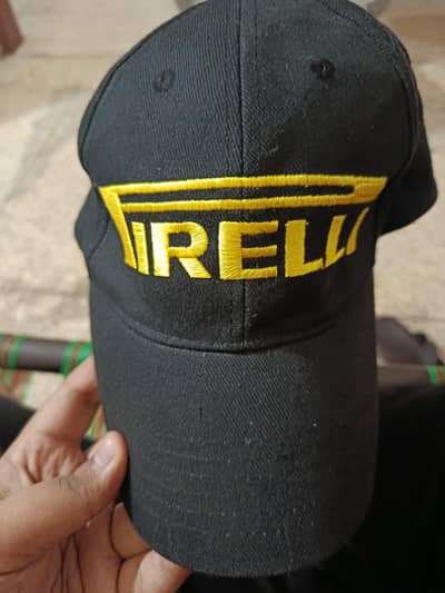 pirelli original branded cap