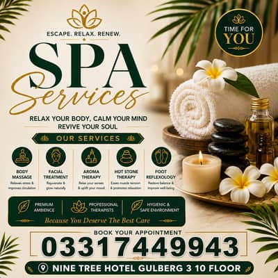 Spa,Services- Spa Center & Saloon - Spa Therapy Available