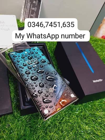 Samsung Mobile Note 10 Plus 12/256 GB