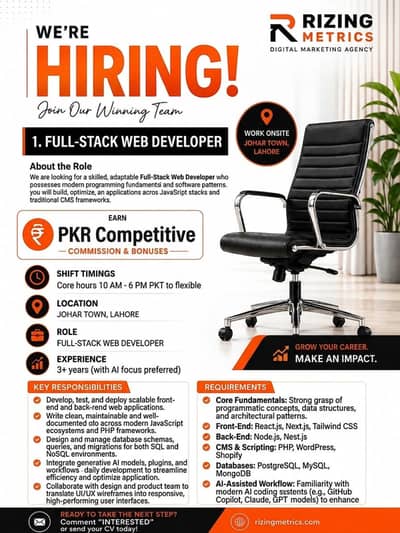 Full-Stack Web developer
