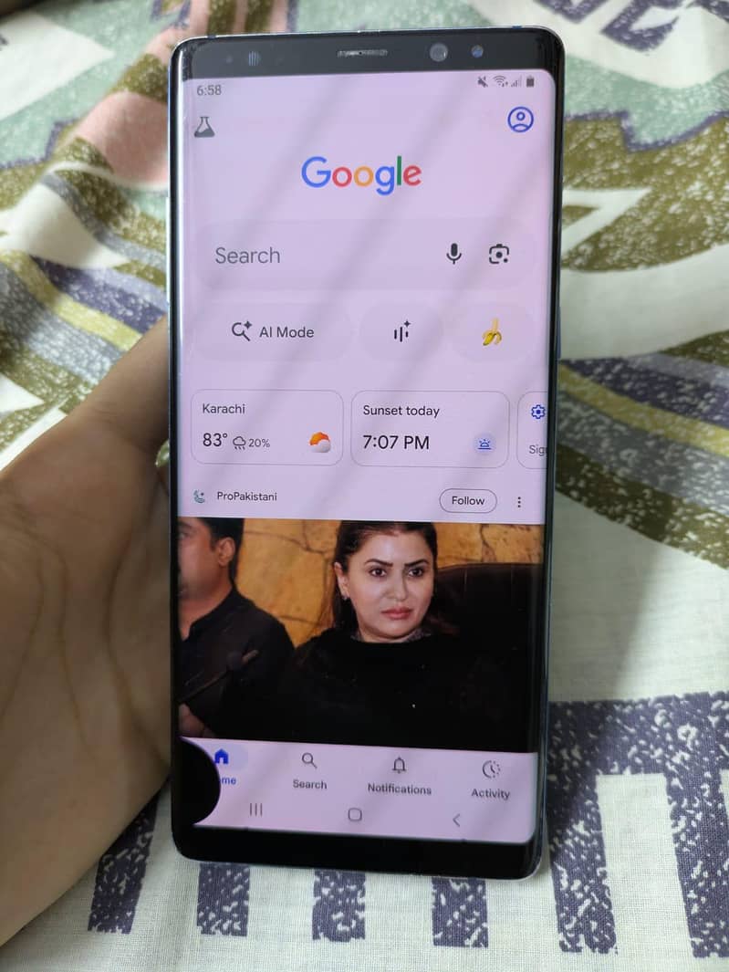 Samsung Mobile Note 8 2