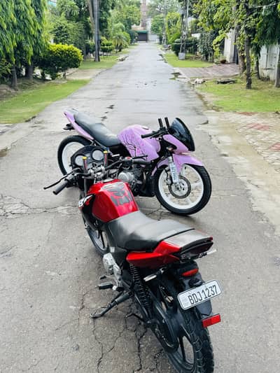 YAMAHA YBR 125 Esd modified