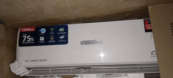 AMERICAN GENERAL SPLIT INVERTER 1.5TON 18K GOLD STAR ESMART HEAT/COOL