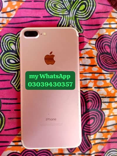 Apple iPhone 7 Plus 128GB full box urgent for sale