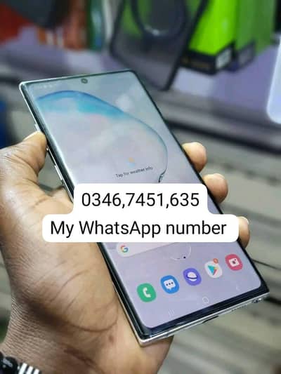 Samsung Mobile Note 10 Plus 12/256 GB
