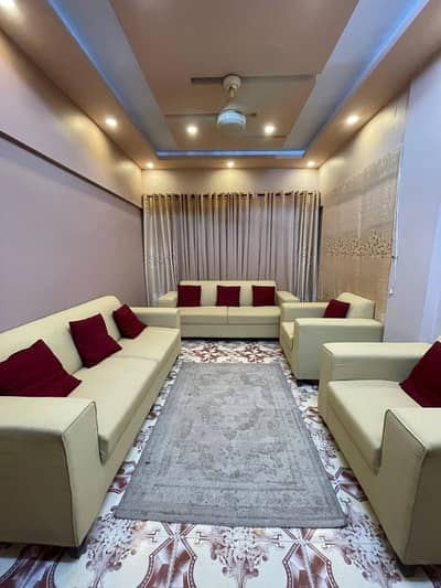 2 bed DD Flat for Rent in Abdullah Terrace Gulistan-e-Jauhar Block 16