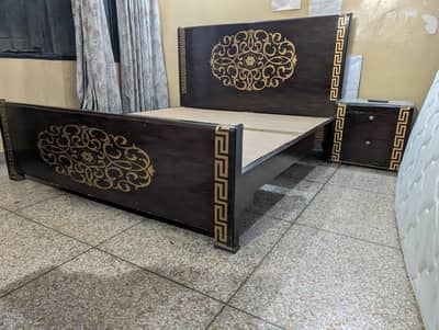 King Size bed set for sale