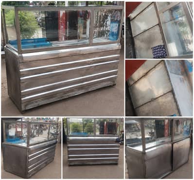 counter/mirror counter for sale//steel counter/