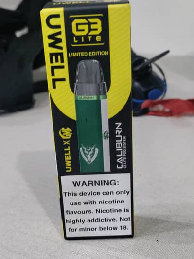 CALIBURN G3 LITE LIMITED EDITION 18+ warning