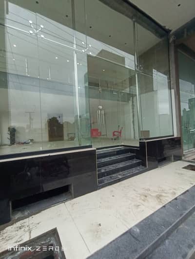 4 Marla Ground Floor+Mezzanine Floor+Basement Available For Rent Corner Building Hot Location