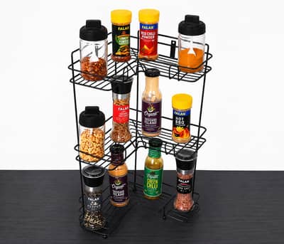 Tier Kitchen Spice Rack Organizer
