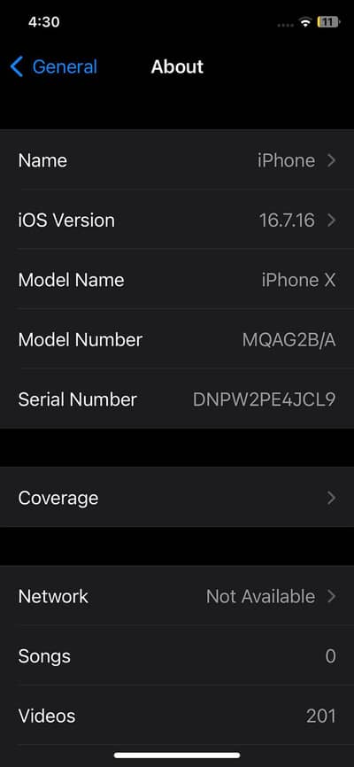 Apple iPhone X